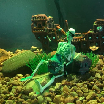 Zuiweng Πνευματικό Ενυδρείο Υποβρυχίων για Εξωραϊσμό Ενυδρείο σε Σχήμα Ιππόκαμπου Διακοσμητικό Στολίδι Ενυδρείου Πνευματικό Εξωραϊσμό