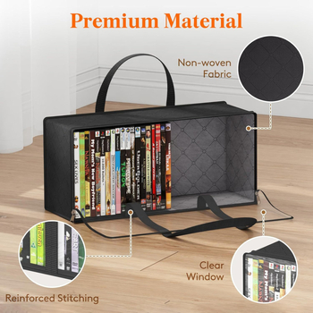 Φορητή τσάντα αποθήκευσης για διασυνοριακό κουτί CD, καπέλο μπέιζμπολ, βιβλίο, καπέλο, τσάντα αποθήκευσης ρούχων, ανθεκτική στη σκόνη και την υγρασία, τσάντα αποθήκευσης