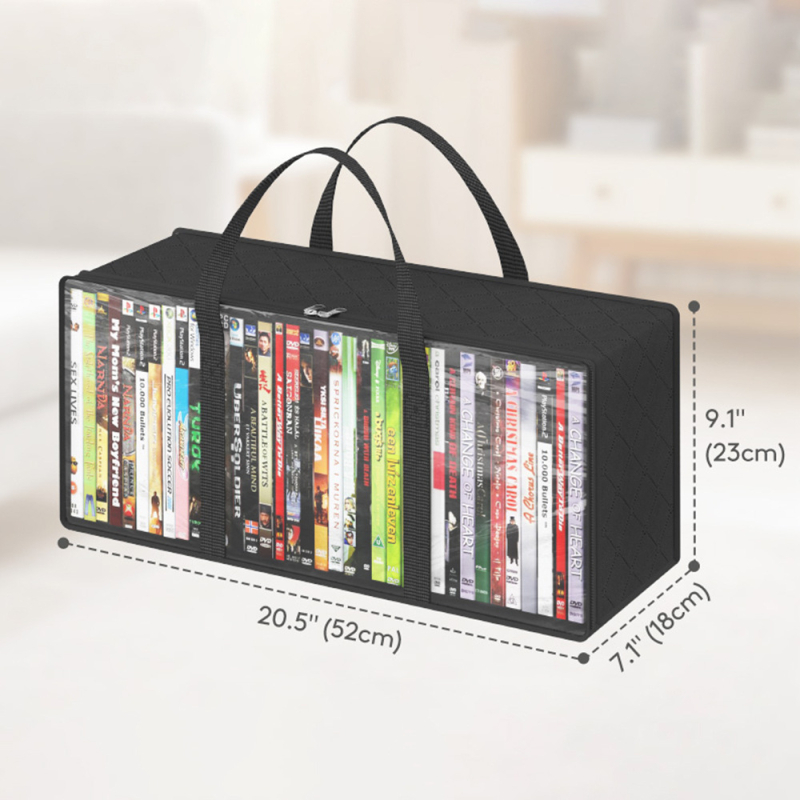 Prijenosna torba za pohranu CD-ova preko granice, bejzbolska kapa, knjiga, šešir, torba za pohranu odjeće, otporna na prašinu i vlagu