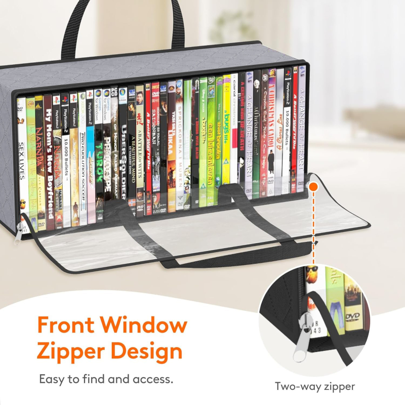 Prijenosna torba za pohranu CD-ova preko granice, bejzbolska kapa, knjiga, šešir, torba za pohranu odjeće, otporna na prašinu i vlagu