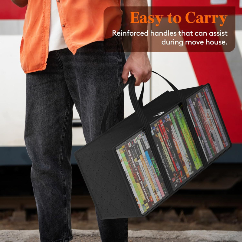 Prijenosna torba za pohranu CD-ova preko granice, bejzbolska kapa, knjiga, šešir, torba za pohranu odjeće, otporna na prašinu i vlagu