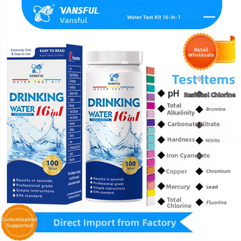 Piiriülene e-kaubandus Wanchengi bioloogilise vee puhastaja joogivesi kraanivesi basseinivee testribad 16 ühes