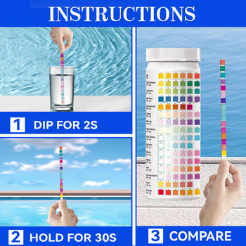 Piiriülene e-kaubandus Wanchengi bioloogilise vee puhastaja joogivesi kraanivesi basseinivee testribad 16 ühes