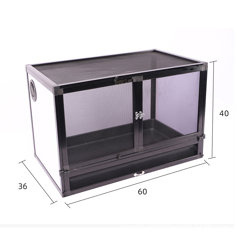 Mászóművészet PAYI vízszintes PVC mászó kisállat doboz háló ketrec gyík rutin csirke kaméleon kisállat etetődoboz kisállat etetése