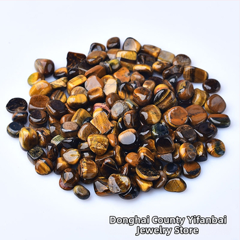 Φυσικό χαλίκι Tiger Eye Stone δεξαμενή ψαριών πλακόστρωση διακοσμητική πέτρινη γλάστρα πλακόστρωση μικρή πέτρα κρυστάλλινο χαλίκι χονδρικής