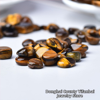 Φυσικό χαλίκι Tiger Eye Stone δεξαμενή ψαριών πλακόστρωση διακοσμητική πέτρινη γλάστρα πλακόστρωση μικρή πέτρα κρυστάλλινο χαλίκι χονδρικής