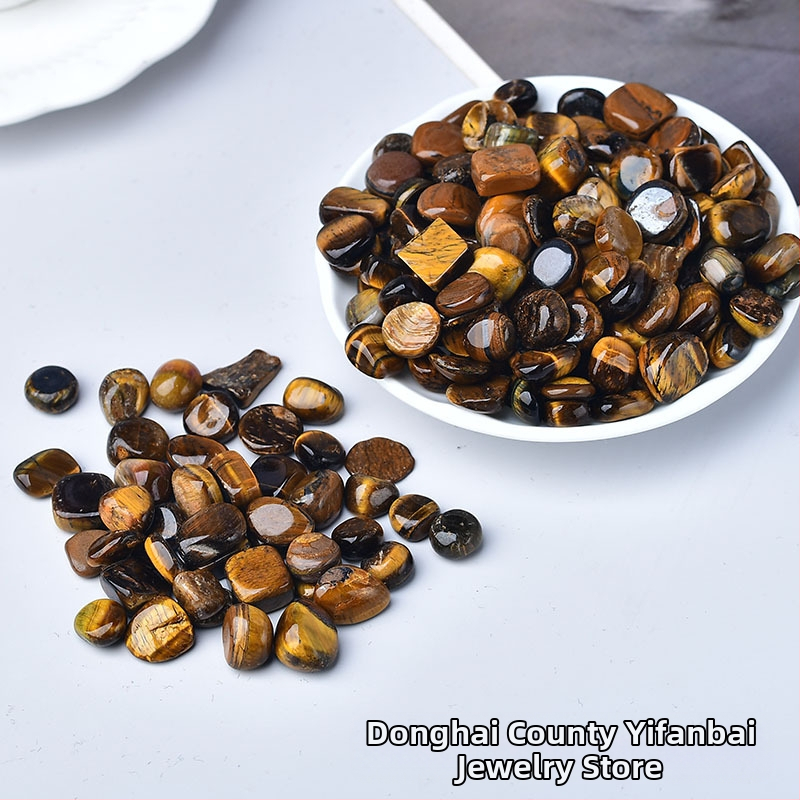 Természetes tigrisszemkő kavics akvárium burkoló dekoratív kő virágcserép burkoló kis kő kristály kavics nagykereskedelem