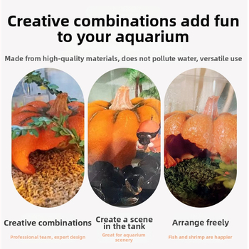 Διακόσμηση Τοπίου Ενυδρείου Προσομοίωση Διακόσμησης Ρητίνη Λαχανικά Ψάρια και Γαρίδες Χάμστερ Αναρρίχηση Φωλιά Κατοικίδιων Διαφυγή Σπηλαίου Διακόσμηση Ενυδρείου