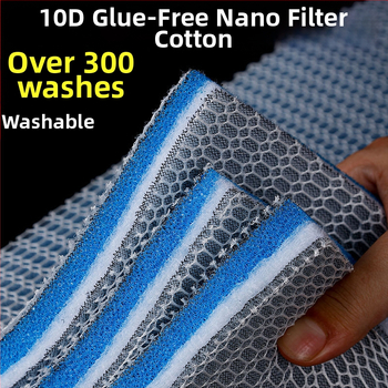 [Parduodamas 5w] Akvariumo filtras su medvilne, sutirštintas šifravimo aukščio filtras, kempinė, filtro medžiaga: cheminė medvilnė, akvariumas