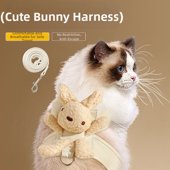 Lemmiklooma küüliku rinnal seljaülikond kutsikale väljaminekuks veojõuköis beebikassile lihtsad purunemisvastased töörihma tarvikud