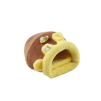 Jizai väike lemmikloomade pesa meepott merisiga magav orav küülik poolsuletud mitmeotstarbeline talvine soe külmakindel pesa piiriülene