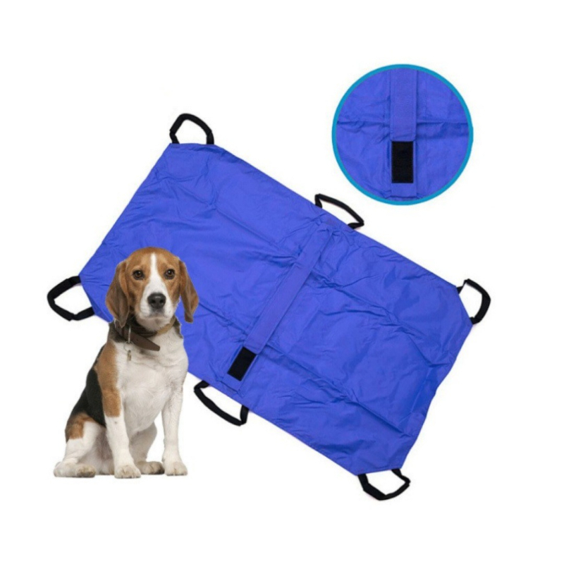 Elsősegélynyújtó hordágy kisállatoknak, határokon átnyúló, összecsukható macska- és kutyahátrány, mentőhordágy, állatsérülés-szállító fordítópad