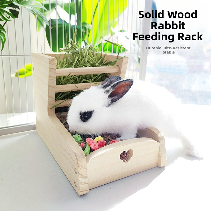 Házinyúl etető fűnyíró fűnyíró állvány tengerimalac csincsilla nyúl fa kettő az egyben fűnyíró állvány hulladékmegelőzés beépített rögzíthető