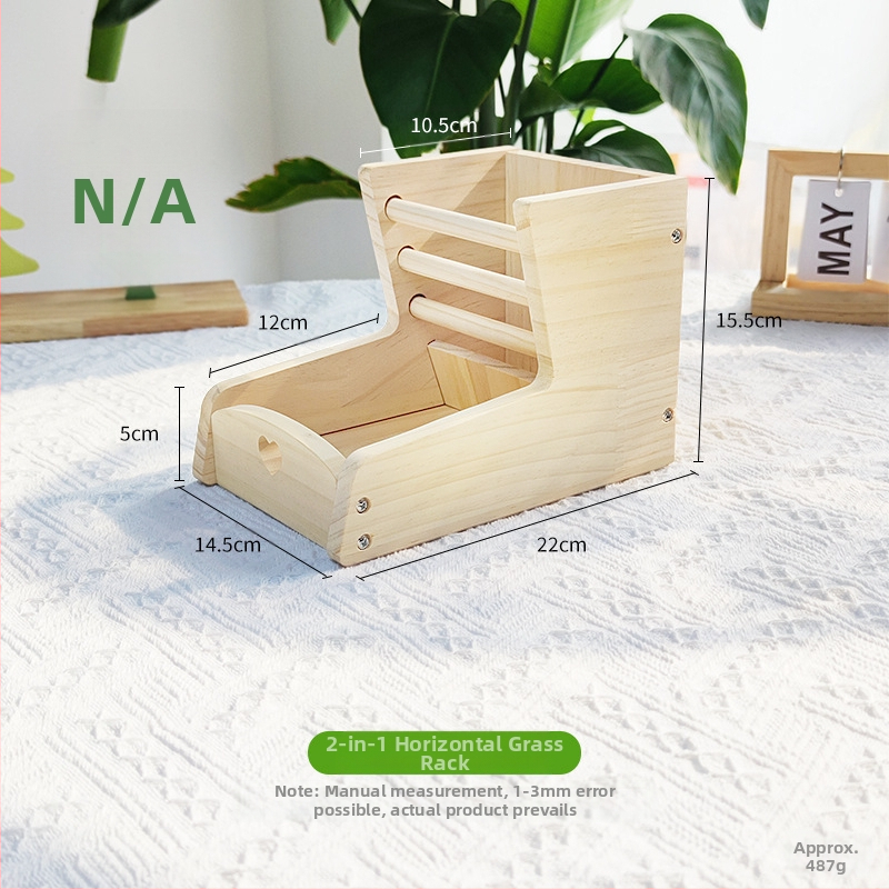 Házinyúl etető fűnyíró fűnyíró állvány tengerimalac csincsilla nyúl fa kettő az egyben fűnyíró állvány hulladékmegelőzés beépített rögzíthető