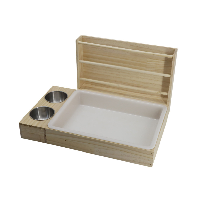 Küüliku- ja vutipuur, dekoratiivne puurisöötja, pesitsuskast, tibude kodu, krüptitud vutipesa, hamstripesa komplekt