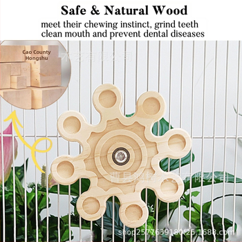 Ξύλινο παιχνίδι Totoro Molar Bite με περιστρεφόμενο παιχνίδι Totoro Chew Toy Ξύλινο παιχνίδι Totoro Άμεση προμήθεια από το εργοστάσιο παιχνιδιών Totoro