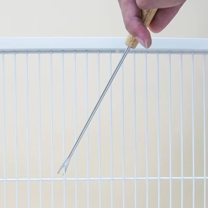 5 dalių paukščių narvelio valymo įrankių rinkinys, paukščių narvelio išmatų šalinimo įrankis, narvo valiklis, išmatų šalinimo įrankis, valymo artefaktas