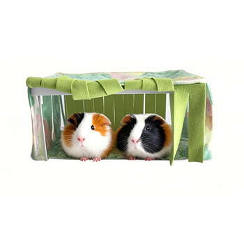 Temu piiriülene uus lemmikloomade hamsteri ruudukujuline telk, orav, suhkrupurjekas, tšintšilja, kaheotstarbeline matt, peidetud maja kronsteiniga