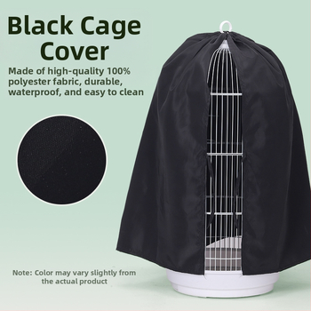 Weibi Xinqi στρογγυλό κάλυμμα κλουβιού πουλιών από δέρμα τίγρης οκτώ αδελφών, σκίαση, ζεστό, αδιάβροχο, αντιανεμικό, ύφασμα κλουβιού πουλιών