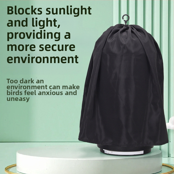 Weibi Xinqi στρογγυλό κάλυμμα κλουβιού πουλιών από δέρμα τίγρης οκτώ αδελφών, σκίαση, ζεστό, αδιάβροχο, αντιανεμικό, ύφασμα κλουβιού πουλιών