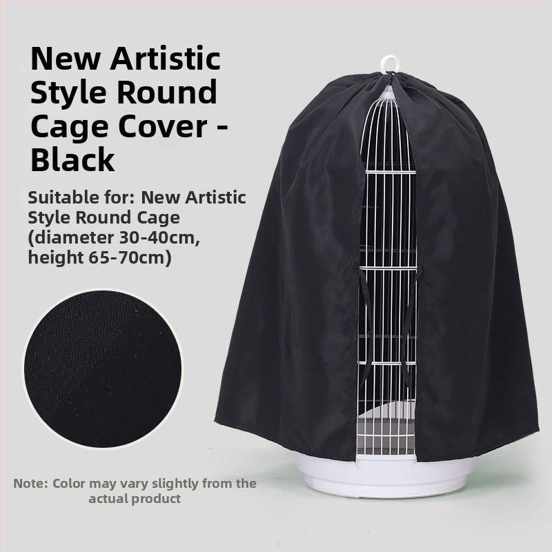 Weibi Xinqi kerek madárkalitka-takaró tigrisbőrből, nyolc testvérből készült kalitka-takaró, árnyékoló, meleg, vízálló, szélálló madárkalitka-kendő