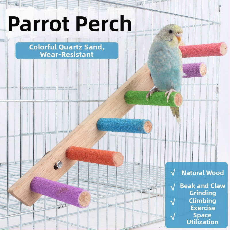 Papagoi küünise lihvimispulk, lihvimislindude alus, pulkalus, tiigri nahast musta fööniksi pojengi suu ja hammaste lihvimiskivi, mänguasjad ja tarvikud