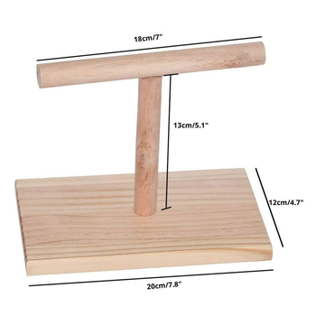 Βάση για πουλιά, προμήθειες πουλιών, ράφι εκπαίδευσης παπαγάλων, επιτραπέζιο ξύλινο, διασυνοριακό παιχνίδι παπαγάλου για πέρκα πουλιών