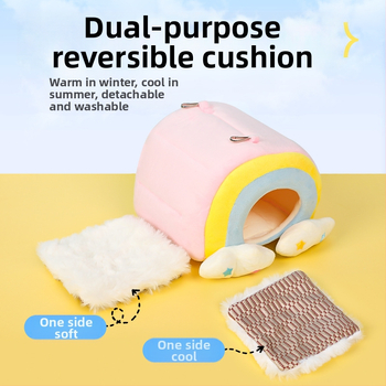 παπαγάλος χειμώνας ζεστό βαμβακερό φωλιά μικρό ήλιο xuanfeng παιωνία μαργαριτάρι χειμώνα ειδικό κρεμαστό ύπνο φωλιά πουλιών φωλιά πουλιών