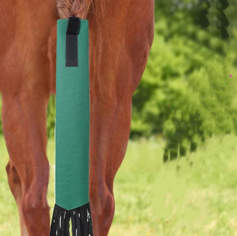 Lófarok védőhuzat Lófarok szépség szúnyogcsípés elleni szennyeződés elleni védőtáska Lófarok védőhuzat Lófarok bojtos táska