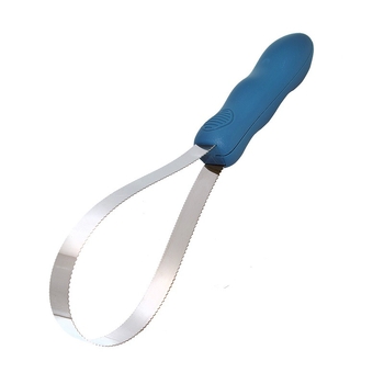 Χτένα αποτρίχωσης για σκύλους και γάτες, αντι-φαγούρα για τρίχες αγελάδας και αλόγου, αραιωτικό αποτρίχωσης διπλής όψης με οδοντωτή λαβή, εργαλείο περιποίησης μαλλιών