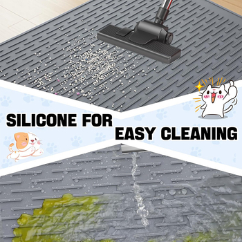 Χαλί άμμου γάτας Amazon, χαλί άμμου γάτας, μεγάλο αδιάβροχο χαλί σιλικόνης, κρύο χαλί για σκύλους, χαλί τραπεζαρίας, χαλί πάνας που πλένεται, χαλί πάνας