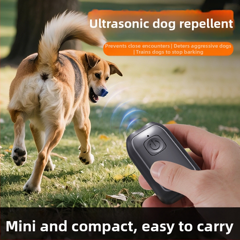 Нов мини ултразвуков драйв за кучета, дресировъчен, лаещ, интелигентен, преносим, за външна самозащита, презареждащ се, с висока мощност