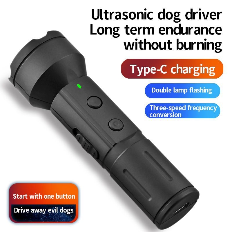 Nešiojamas daugiafunkcis ultragarsinis šunų dresavimo prietaisas, slopinantis triukšmą ir lojimą, išmanusis, skirtas tiekti prekes internetu.