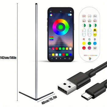 Τριμερές Συνδέσεις 1,42μ Tuya Tuya-Wifi Magic Color Επιδαπέδιο Φωτιστικό Ατμόσφαιρας Rgbic Γωνιακό Φωτιστικό Κατασκευαστής Χονδρικής