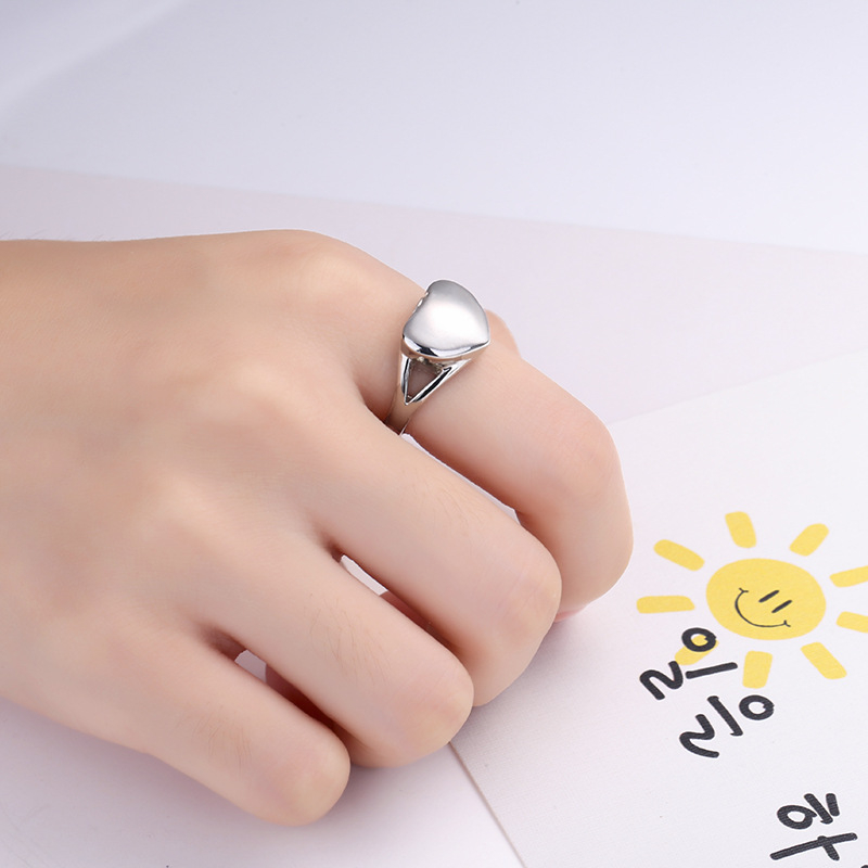 Tarpvalstybinis tiekimas Japonijoje ir Pietų Korėjoje populiarus atminimo giminaičių persikų širdies formos augintinio urnos žiedas meilės žiedas žiedas didmeninė prekyba