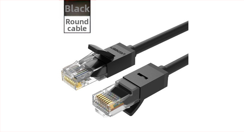 Καλώδιο δικτύου κατηγορίας 6 Gigabit οκτώ πυρήνων συνεστραμμένου ζεύγους Καλώδιο δικτύου υψηλής ποιότητας σύνδεσης υπολογιστή Nw102 Jumper