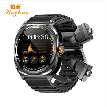 Határokon átnyúló új GT98 okosóra TWS kettő az egyben pulzusmérő alvás-egészségügyi monitorozás több sport mód hívás