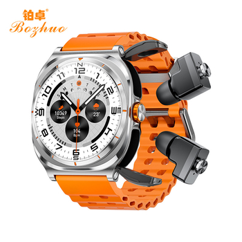 Határokon átnyúló új GT98 okosóra TWS kettő az egyben pulzusmérő alvás-egészségügyi monitorozás több sport mód hívás