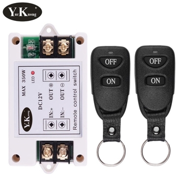 Vandens siurblio variklio maitinimo įjungimo-išjungimo nuotolinio valdymo jungiklis 12V40A 350W didelės galios didelės srovės elektros įjungimo-išjungimo