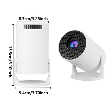 Преносим проектор Yleegs M5 поддържа 720P висока резолюция, безжична връзка с дистанционно управление, USB захранване