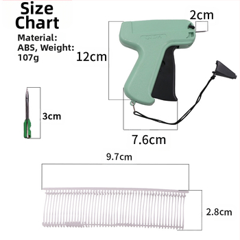 Drabužių pistoletas, pistoletas su etiketėmis, žaislinis prekės ženklo pistoletas, klijų adatų pistoletas, QIDA pistoletas ieties mėtymui
