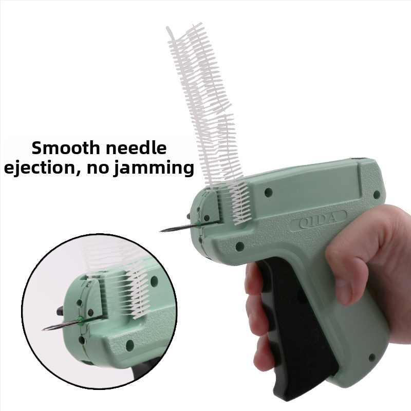 Пистолет за етикети за дрехи, пистолет за етикети за играчки, пистолет за етикети с търговска марка, пистолет за лепило с игла, пистолет за етикети QIDA, копие