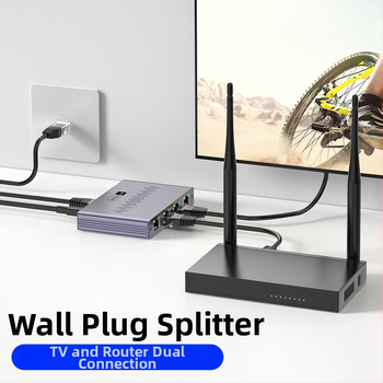 Gigabiti võrgukaabli jaotur, gigabiti võrgu jaotur, arvuti-TV ruuter