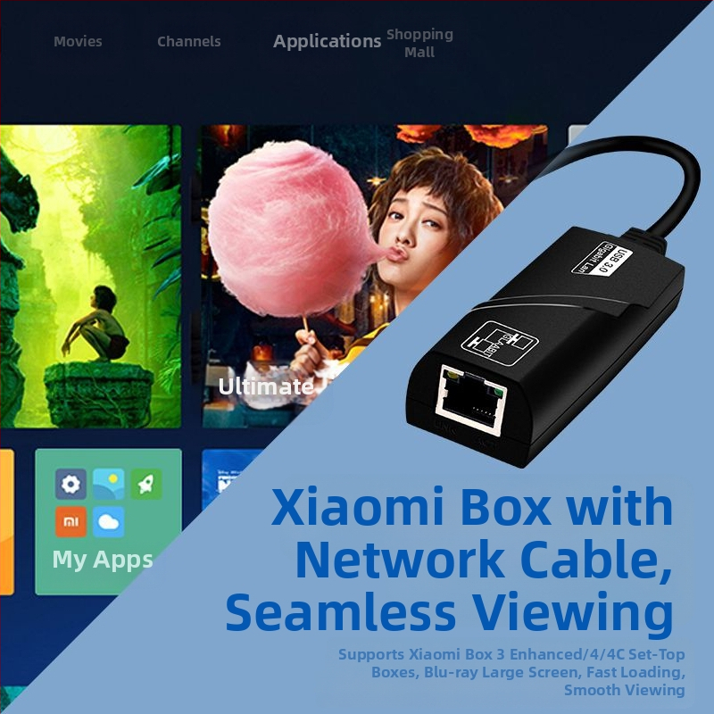 USB Gigabit мрежова карта без драйвери, мрежова карта към интерфейс, конвертор от Type-C към RJ45 мрежов кабел, интерфейс