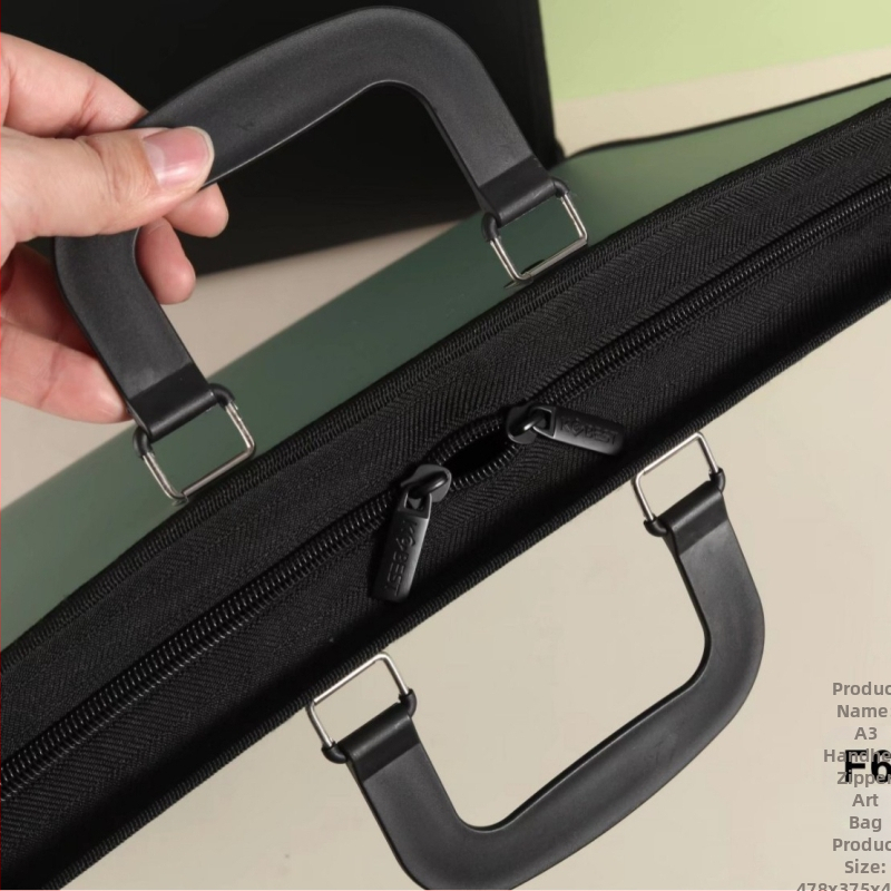 Чанта за рисуване с цип, водоустойчива чанта за рисуване, чанта за съхранение на фотоалбум, чанта за конференции F6121