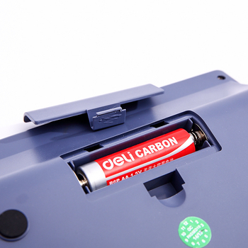 Калкулатор Deli 1654 с големи бутони, калкулатор с голям екран 12, офис финансов компютър, канцеларски материали на едро