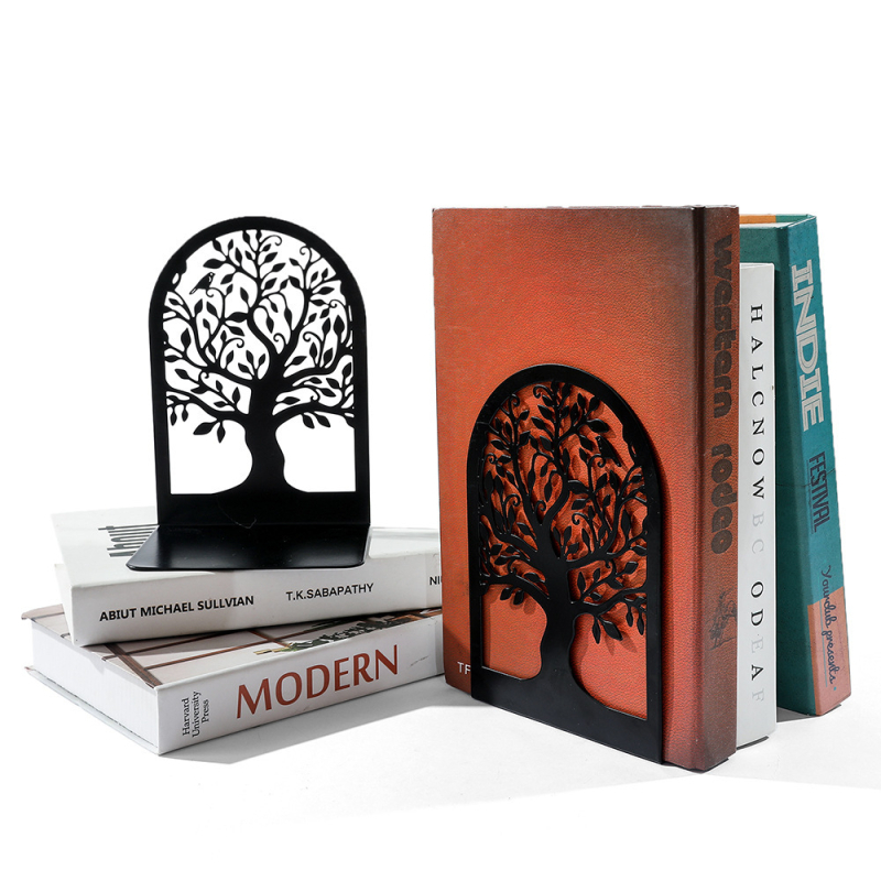 Νέα διασυνοριακά βιβλιοστάτες Tree of Life Μεταλλικά κοπτικά δέντρα Shadow Hollow βιβλιοστάτες χονδρικής