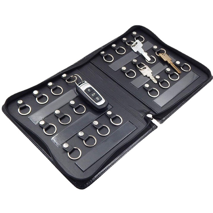 Персонализирана от производителя чанта за файлове с цип A5, многофункционална чанта за доставка, чанта за недвижими имоти, подарък за недвижими имоти, чанта за ключове с сертификат