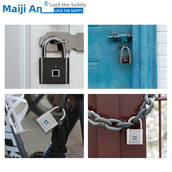 Inteliģentas pirkstu nospiedumu piekaramās atslēgas paaudze mājas pretaizdzīšanas noliktavas kopmītņu skapja elektroniska pirkstu nospiedumu maza atslēga