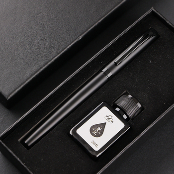 Σετ δώρου για στυλό για φοιτητές, χρήση γραφείου, λεπτή μύτη, στυλό καλλιγραφίας ενηλίκων, θήκη χαραγμένης πένας